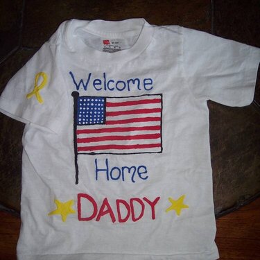 welcome home shirt