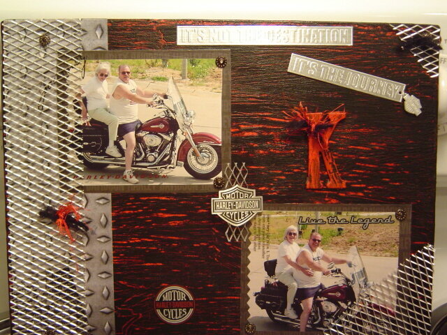 Harley Davidson canvas