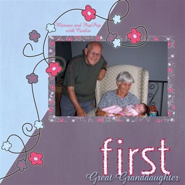 First Great Granddaughter