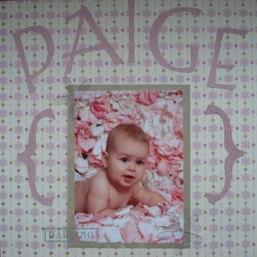 Paige 6 months page 1