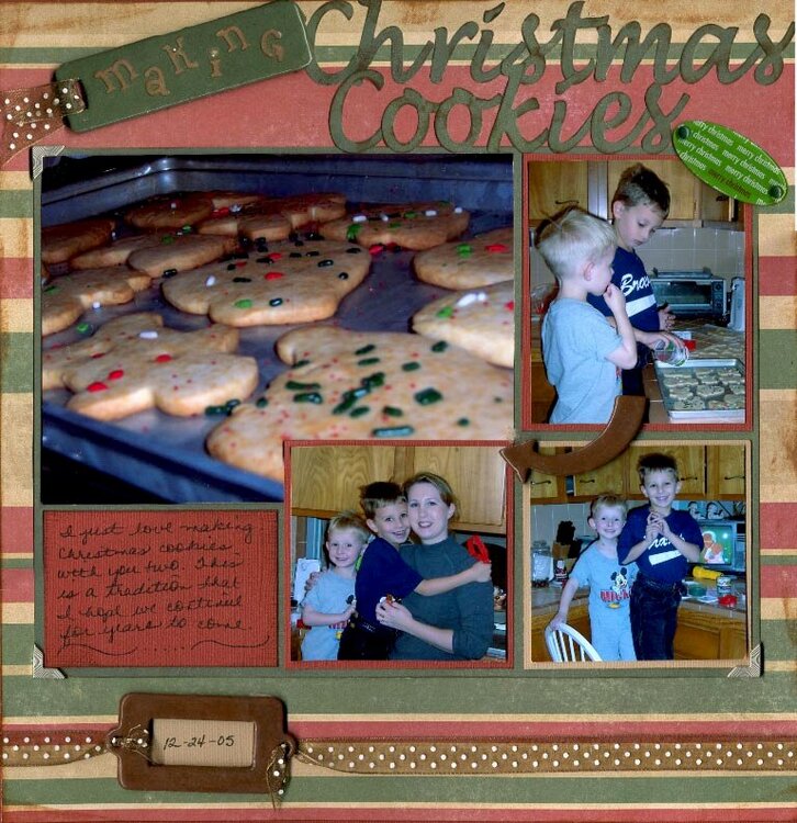 &amp;quot;Making Christmas Cookies&amp;quot; $20,000 contest entry