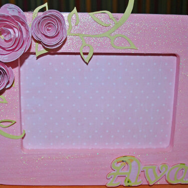 Roly Rosies photo frame **Imaginisce**