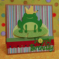 Hoppy Birthday Card *Imaginisce & Glue Arts*