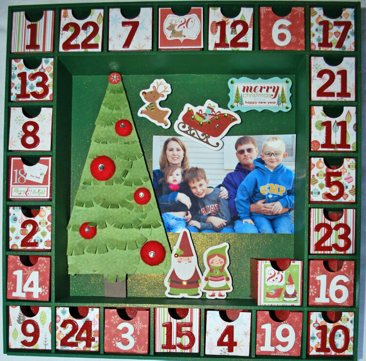 Kaiser Craft Advent Calendar **Imaginisce**