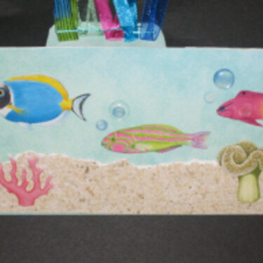 Tropical Fish File Folder