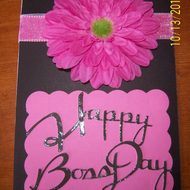 Bosses Day card