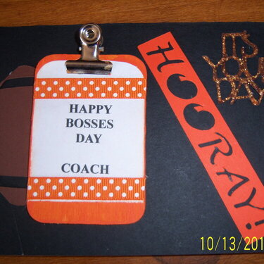 Bosses day card