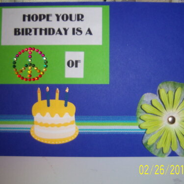 Birthday card for a coworker