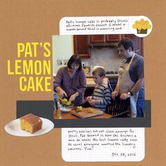 Pat's Lemon Cake