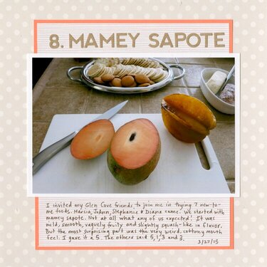 43 New-to-Me: #8 Mamey Sapote
