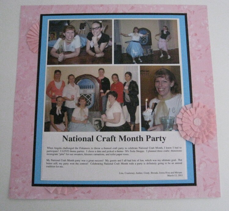 National Craft Month Party