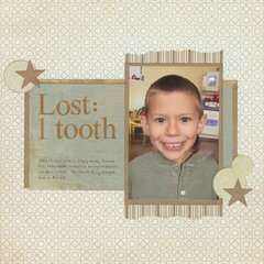 Lost: 1 Tooth