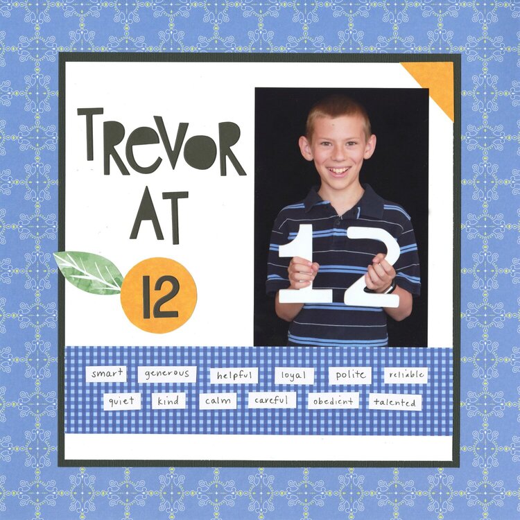 Trevor at 12