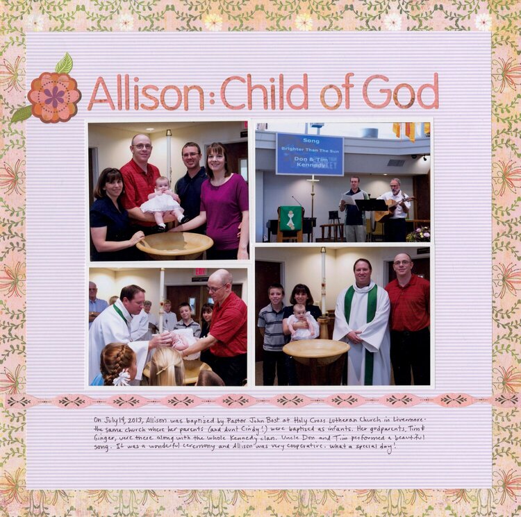 Allison: Child of God