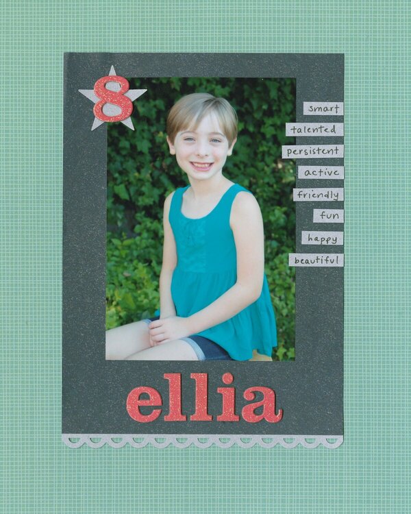 Ellia at 8