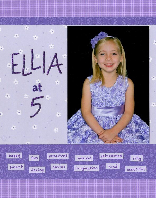 Ellia at 5