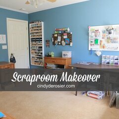 Scraproom Makeover, May 2017