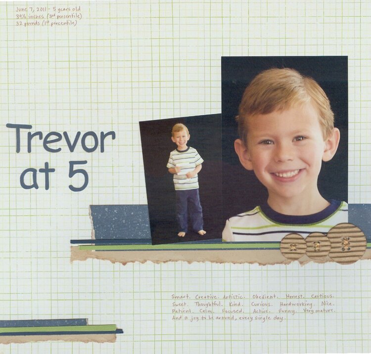 Trevor at 5