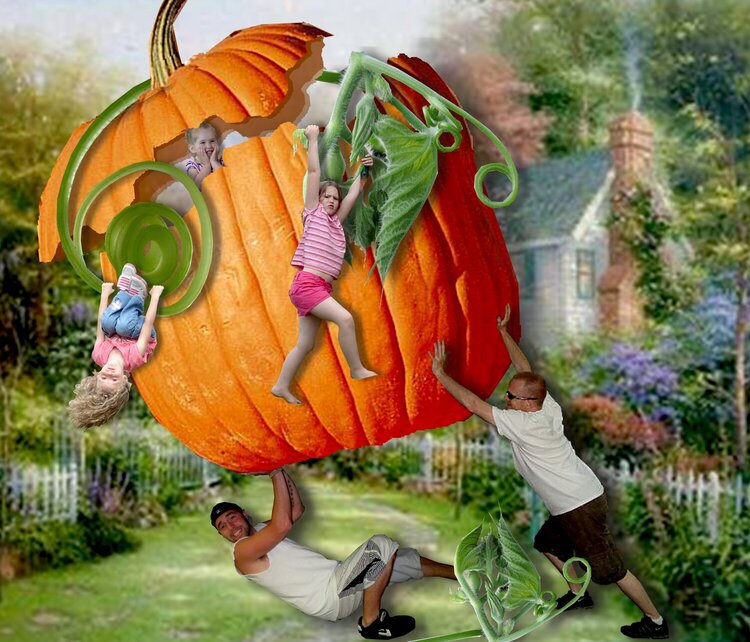 Getting the BIG pumpkin