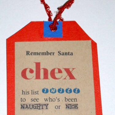 Chex Mix tags