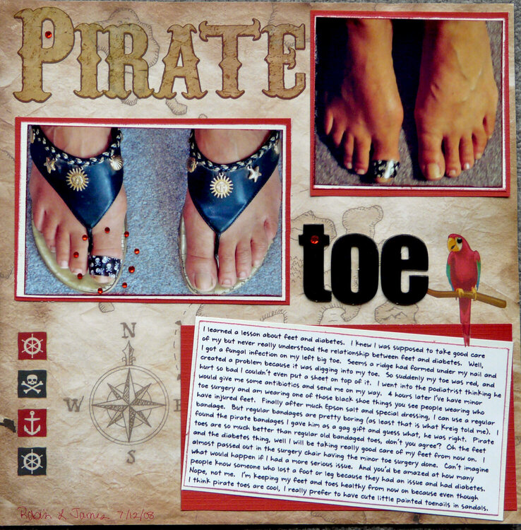 Pirate Toe