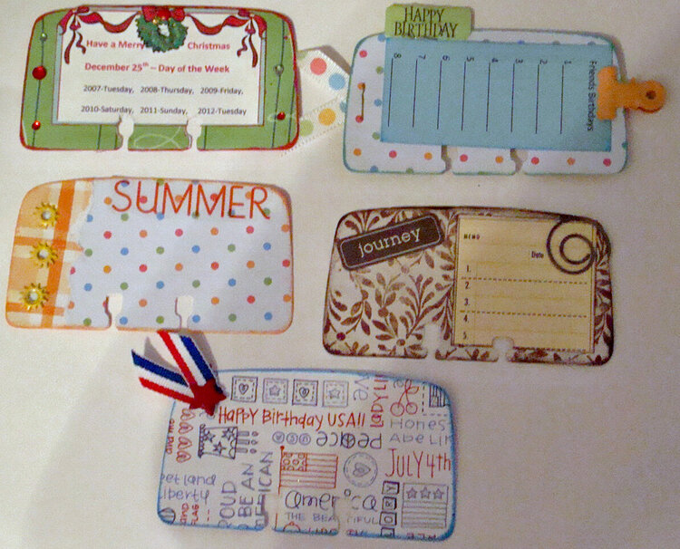 Rolodex cards for swap