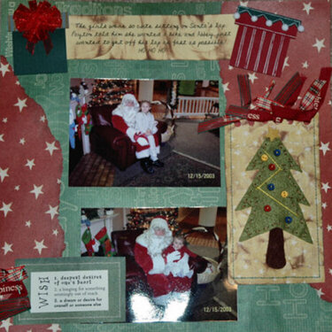 Christmas 2003 - Santa&#039;s lap