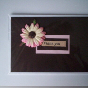 &#039;Thank You&#039; Card