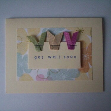 &#039;Get Well Soon&#039; card
