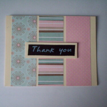 &#039;thank You&#039; card