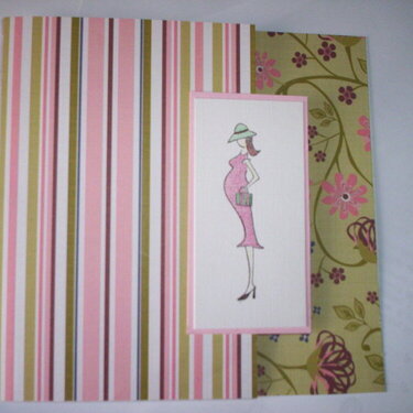 Pregnant Woman card