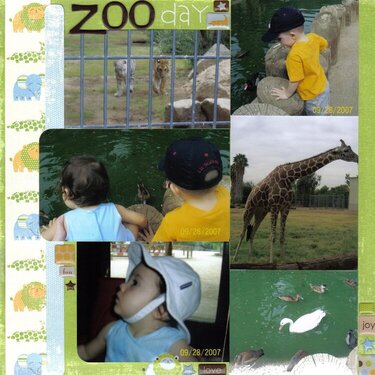 Zoo day page 1