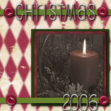Christmas album title page