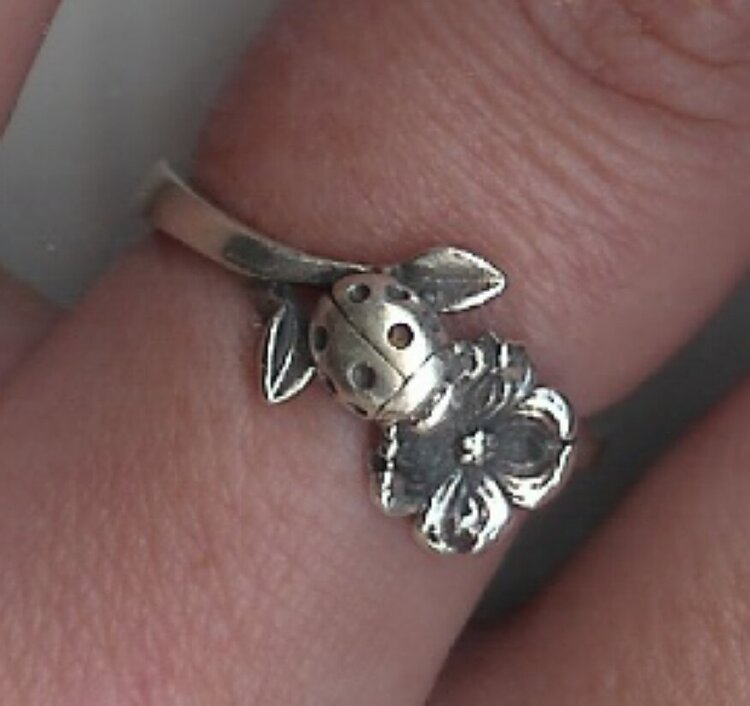 Lady Bug Ring