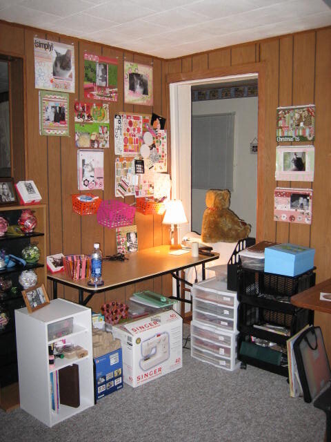 My Scrapbook Area!!!