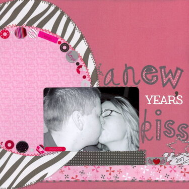 a new year&#039;s kiss