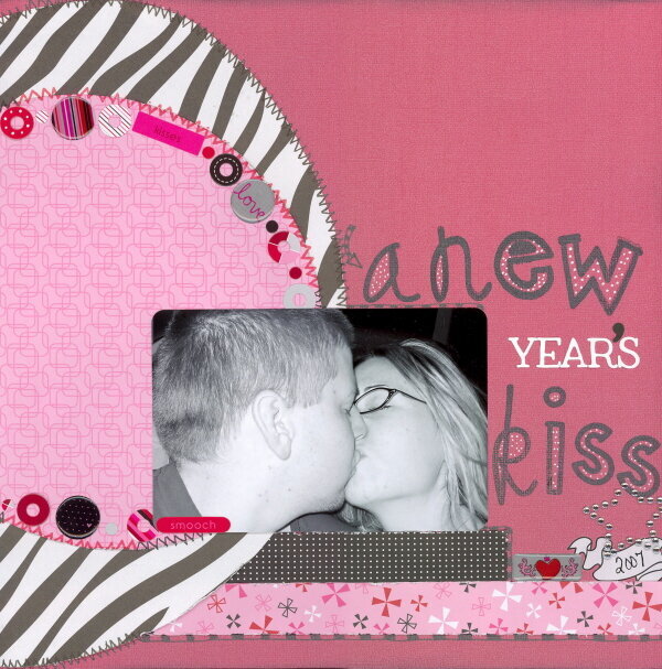 a new year&#039;s kiss