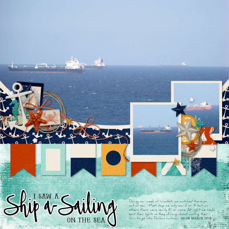 Ship a-sailing