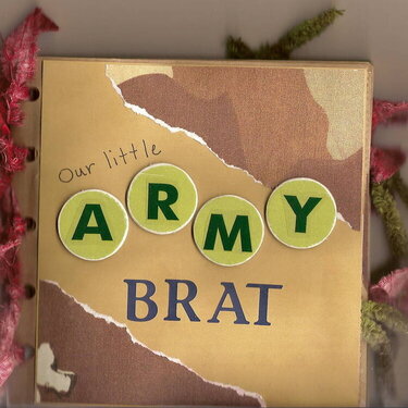 Army Brat paperbag album cover