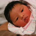 My beautiful granddaughter born 03/22/08