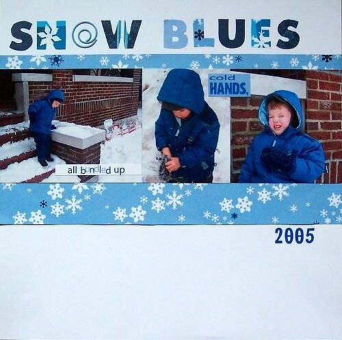 Snow Blues *Scrapworks*