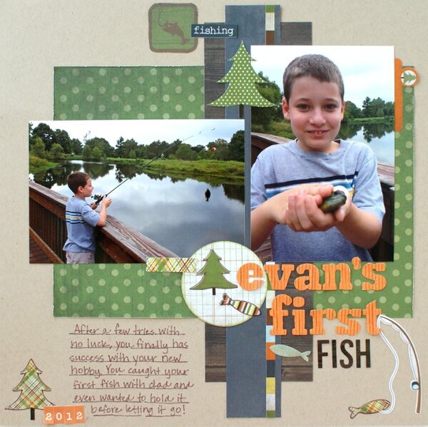 Evan&#039;s First Fish