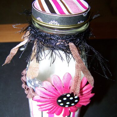 Top View, Beautiful, Altered Frappuccino Bottle