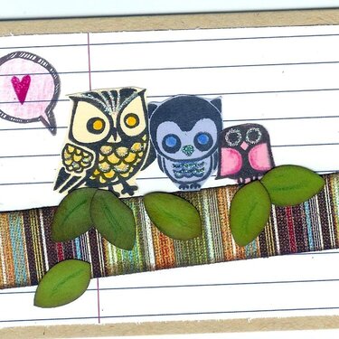 Owl Always Love You, Card