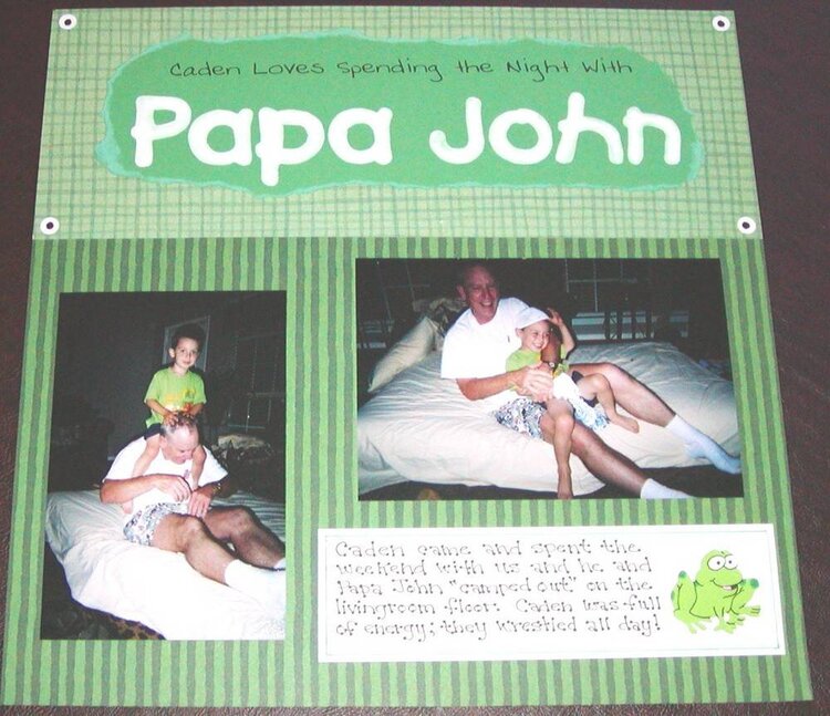 Papa John, Page 1