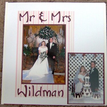 Mr &amp;amp; Mrs Shawn Wildman