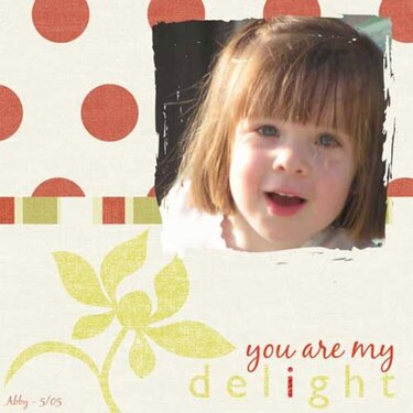 You are my Delight