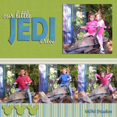 Our little Jedi crew