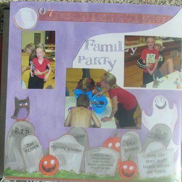 Family Halloween Party
