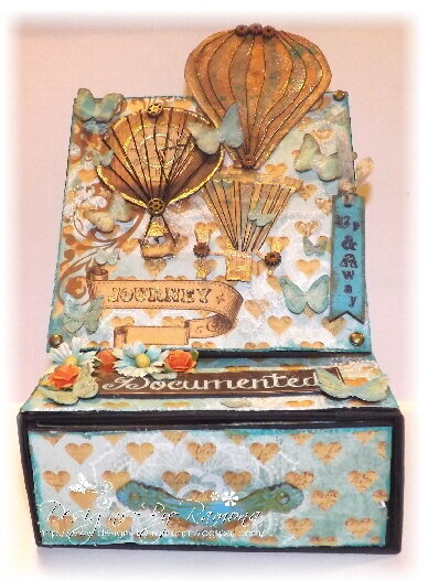 Up and Away Easel Card with Nirvana from Marion Smith Designs